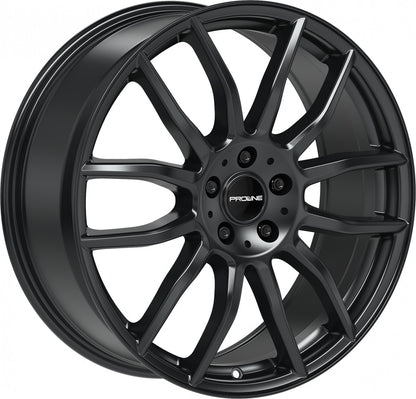 Proline AX100 black matt Alufelge 8x19 Zoll ET48 LK 5x114.3 ML74.1 – Bild 3