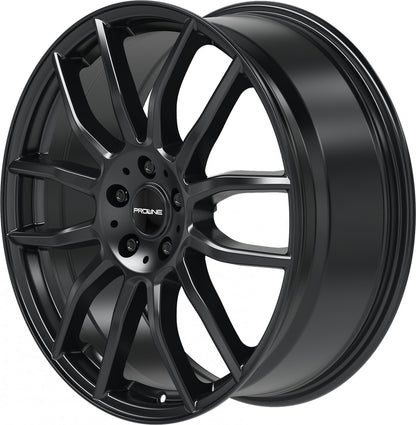 Proline AX100 black matt 8x20 ET45 - LK5/108 ML74.1