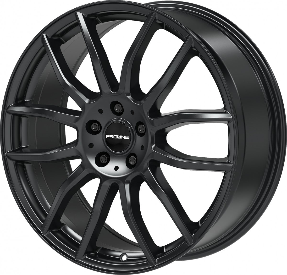 Proline AX100 black matt Alufelge 8x20 Zoll ET38 LK 5x112 ML66.5 – Bild 8