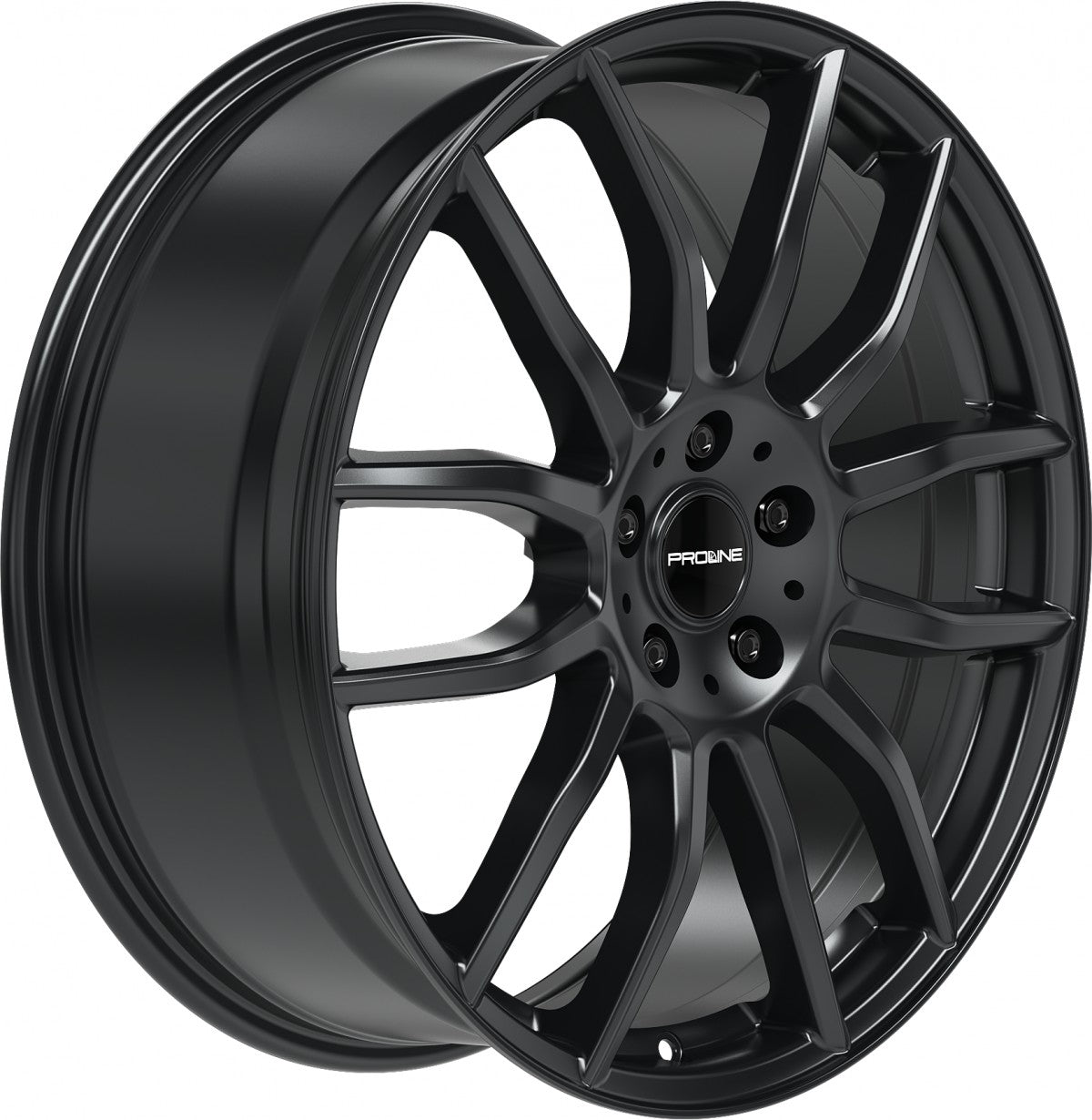 Proline AX100 black matt Alufelge 8x20 Zoll ET45 LK 5x114.3 ML74.1 – Bild 4