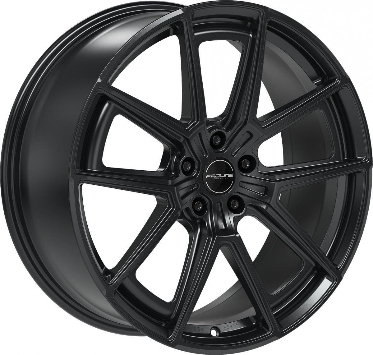 Proline PF25 forged black matt Alufelge 8.5x20 Zoll ET28 LK 5x112 ML66.5 – Bild 3