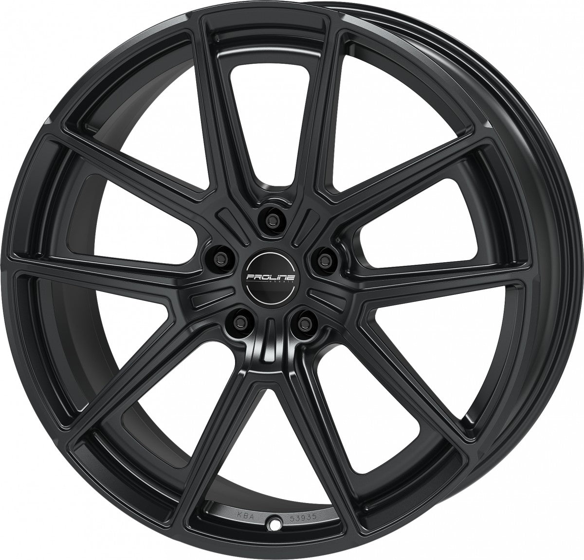 Proline PF25 forged black matt Alufelge 9.5x20 Zoll ET42 LK 5x112 ML66.5 – Bild 7