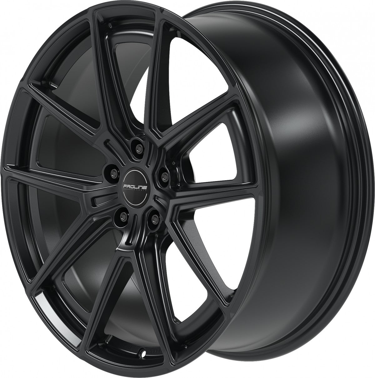 Proline PF25 forged black matt 10.5x20 ET40 - LK5/112 ML66.5