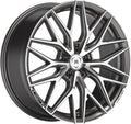 Luethen Edition 1 platinum polished Alufelge 8.5x20 Zoll ET35 LK 5x120 ML82