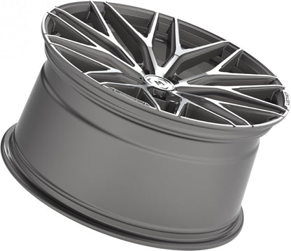 Luethen Edition 1 platinum polished Alufelge 9.5x20 Zoll ET45 LK 5x120 ML82 – Bild 4