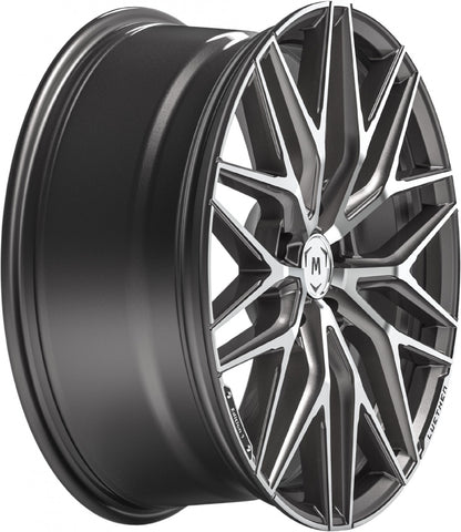 Luethen Edition 1 platinum polished Alufelge 8.5x20 Zoll ET35 LK 5x112 ML66.6 – Bild 3