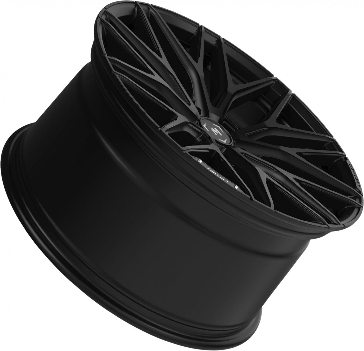 Luethen Edition 1 satin black Alufelge 9.5x20 Zoll ET35 LK 5x112 ML66.6 – Bild 4