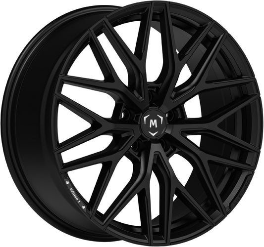 Luethen Edition 1 satin black Alufelge 10.5x20 Zoll ET35 LK 5x120 ML72.6