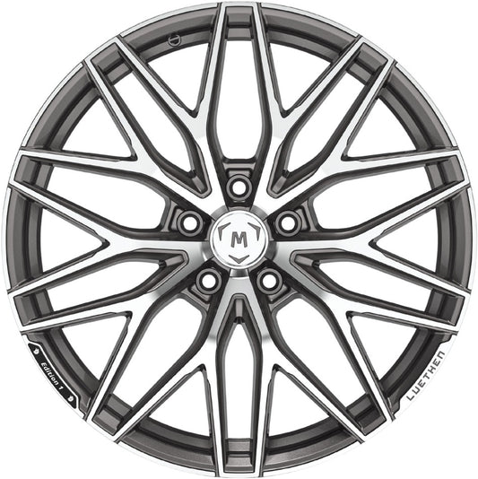 Luethen Edition 1 platinum polished 10.5x20 ET28 - LK5/132 ML66.6