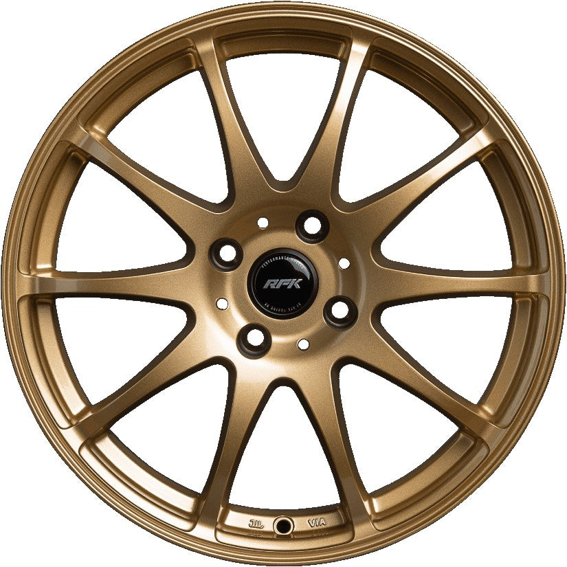 RFK Wheels SLS401 satin gold 7x17 ET32 - LK4/98 ML58.1
