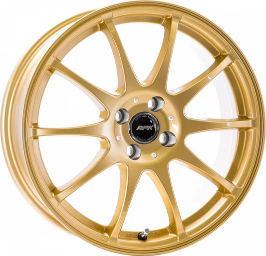 RFK Wheels SLS401 satin gold 7x17 ET18 - LK4/108 ML65.1