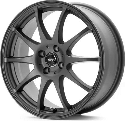 RFK Wheels SLS401 matt graphite 7x17 ET18 - LK4/108 ML65.1