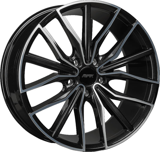 RFK Wheels GLS301 metallic black machined 8.5x19 ET35 - LK5/120 ML67.1