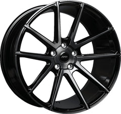 RFK Wheels GLS302 gloss black brushed Alufelge 8.5x19 Zoll ET35 LK 5x112 ML57.1