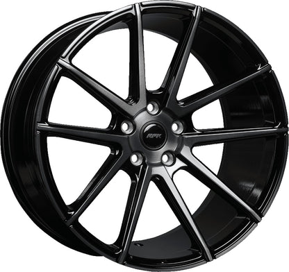 RFK Wheels GLS302 gloss black brushed 8.5x19 ET35 - LK5/112 ML57.1