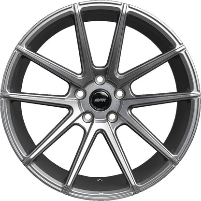 RFK Wheels GLS302 sparkling silver 9.5x19 ET35 - LK5/120 ML67.1
