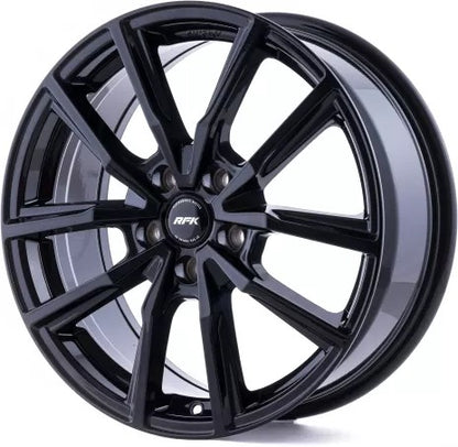 RFK Wheels SLS402 gloss black 7x17 ET45 - LK5/108 ML67.1