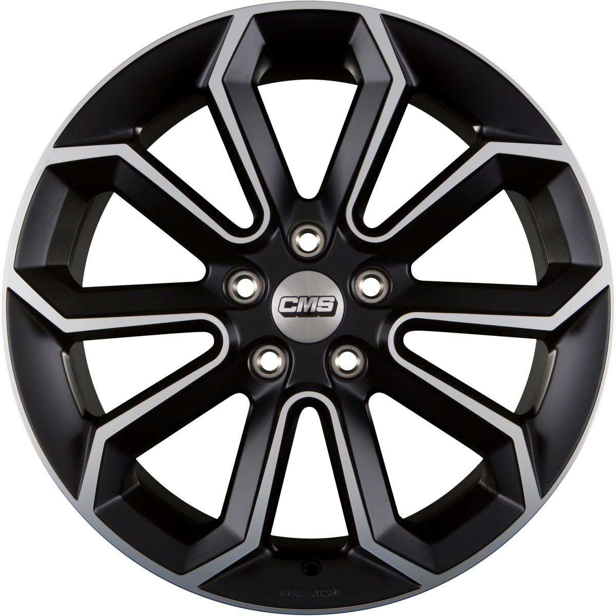 CMS C20 DMB Diamant-Schwarz Matt Alufelge 8x18 Zoll ET47 LK 5x108 ML63.4