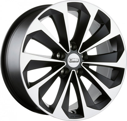 CMS C21 diamant schwarz matt 8x18 ET47 - LK5/114.3 ML67.2