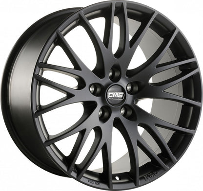 CMS C8 schwarz matt 7.5x17 ET40 - LK5/114.3 ML67.2