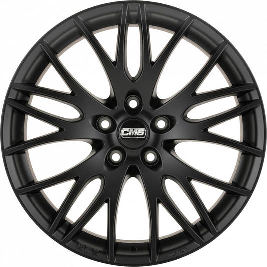 CMS C8 schwarz matt Alufelge 7.5x17 Zoll ET40 LK 5x114.3 ML67.2