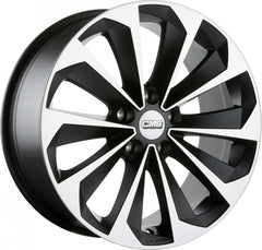 CMS C21 diamant schwarz matt Alufelge 8x18 Zoll ET47 LK 5x112 ML57.1