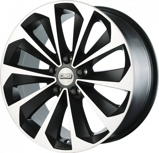 CMS C21 diamant schwarz matt 8x18 ET47 - LK5/112 ML57.1