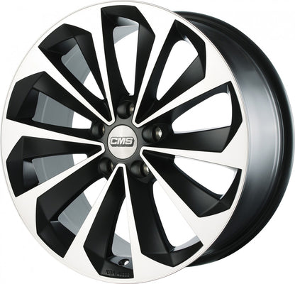 CMS C21 diamant schwarz matt 8x18 ET47 - LK5/112 ML57.1