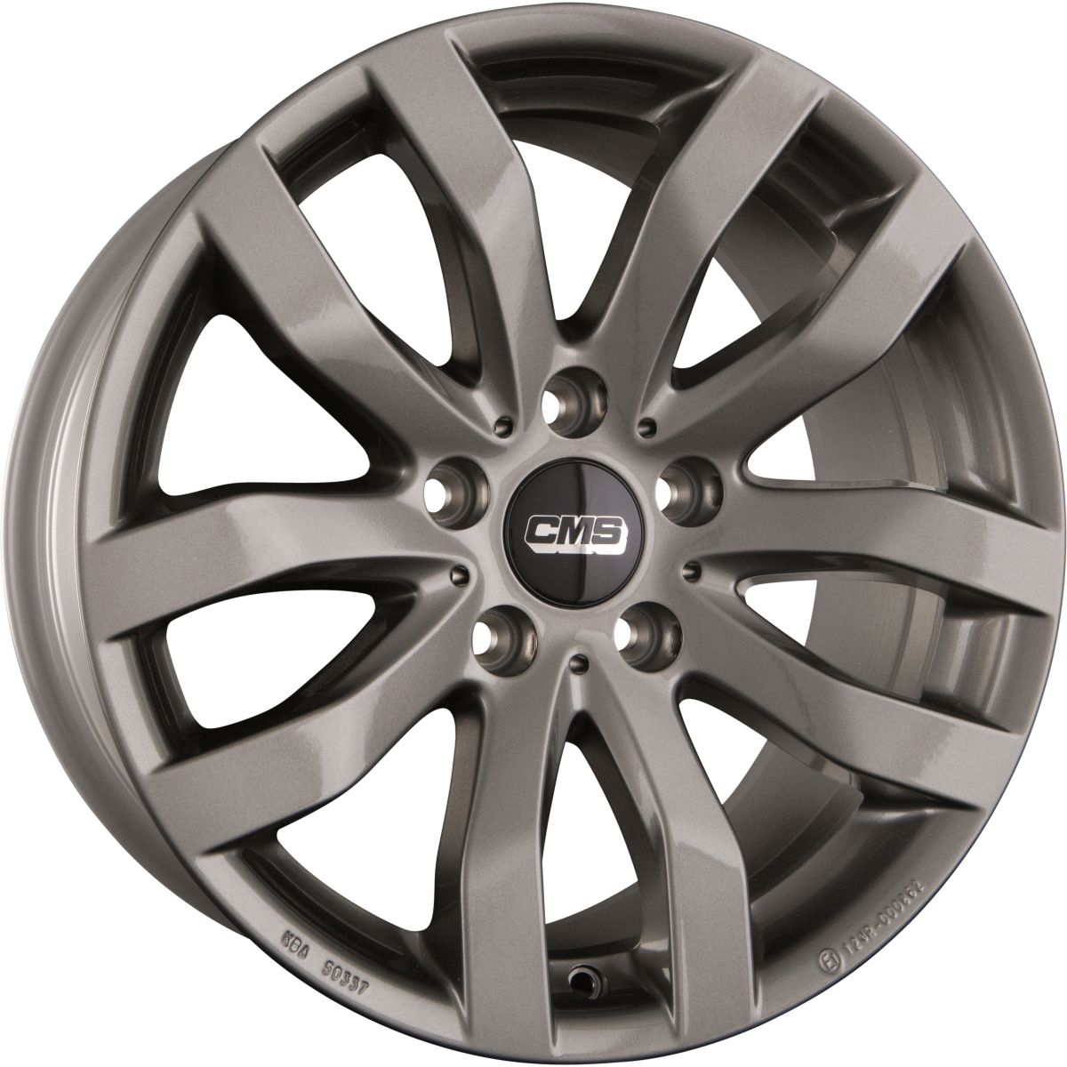 CMS C22 GG Titan Glanz Alufelge 6.5x16 Zoll ET50 LK 5x108 ML63.4 – Bild 2