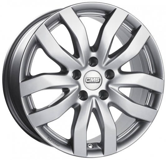 CMS C22 racing silber Alufelge 7.5x17 Zoll ET35 LK 5x114.3 ML67.2
