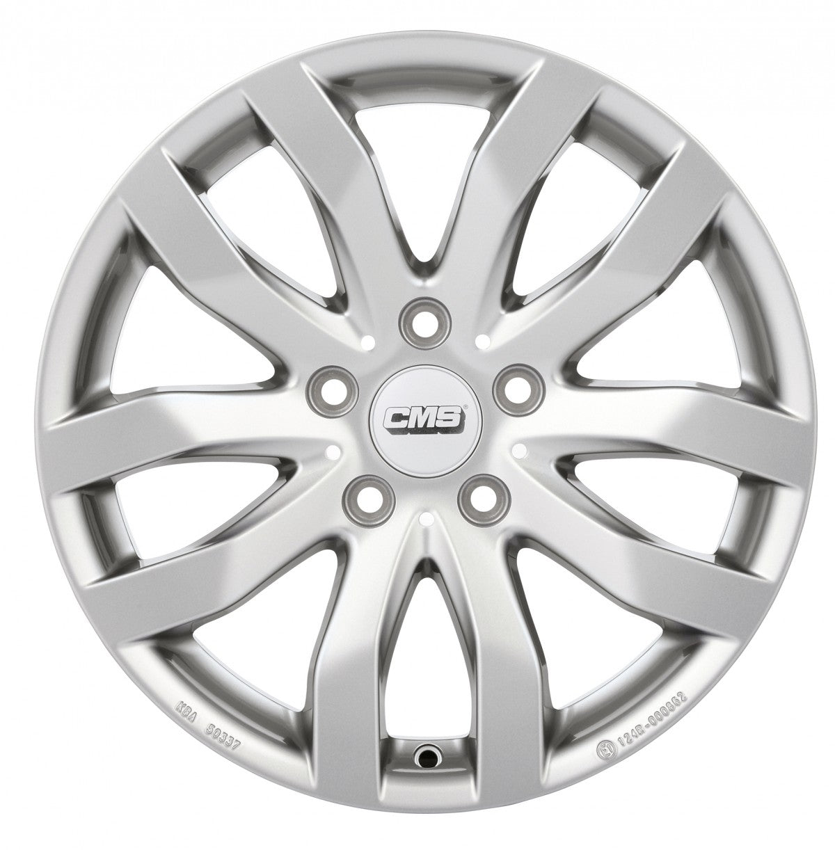 CMS C22 racing silber Alufelge 7.5x17 Zoll ET35 LK 5x114.3 ML67.2 – Bild 2