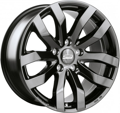 CMS C22 complete black glossy Alufelge