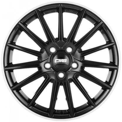 CMS C23 diamond rim black 8x18 ET48.1 - LK5/112 ML66.5