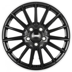 CMS C23 diamond rim black Alufelge 8x18 Zoll ET48 LK 5x108 ML63.4