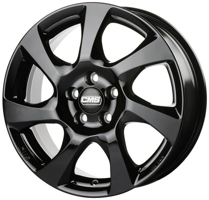 CMS C24 complete black gloss Alufelge – Bild 3