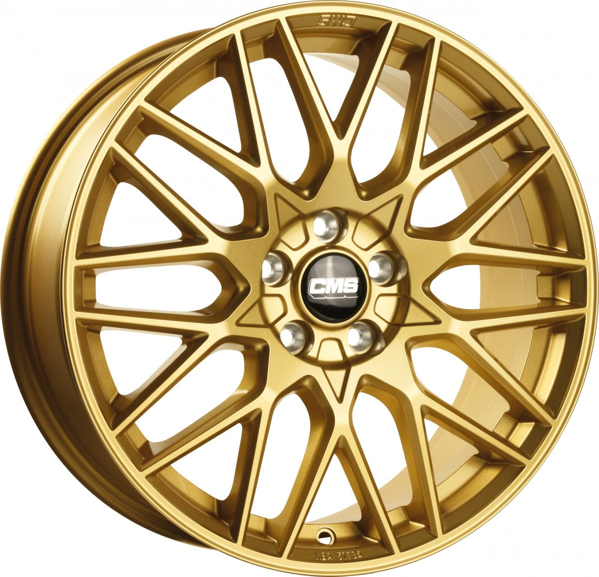 CMS C25 complete gold gloss 8x19 ET45 - LK5/114.3 ML67.2