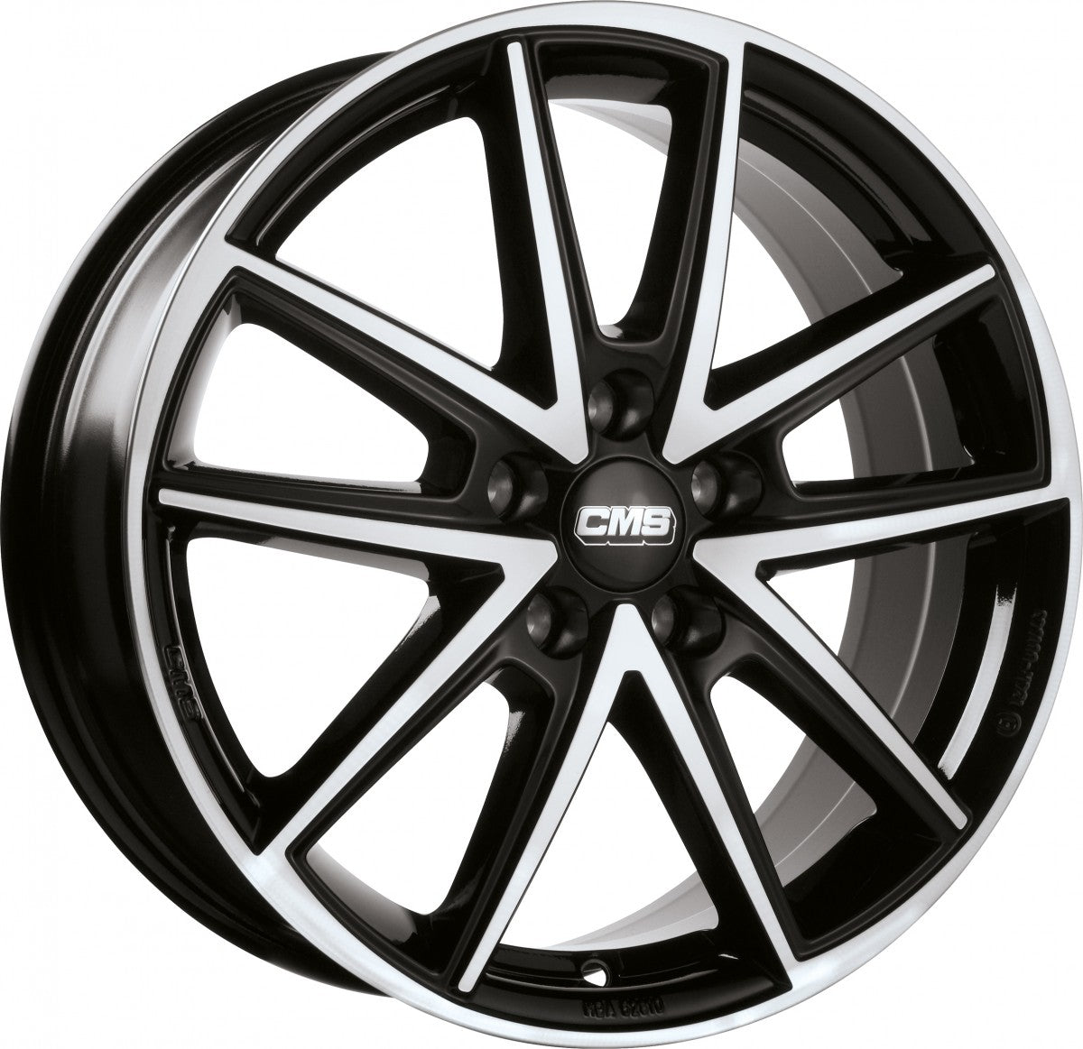 CMS C30 diamond black Alufelge 8x18 Zoll ET45 LK 5x112 ML66.5
