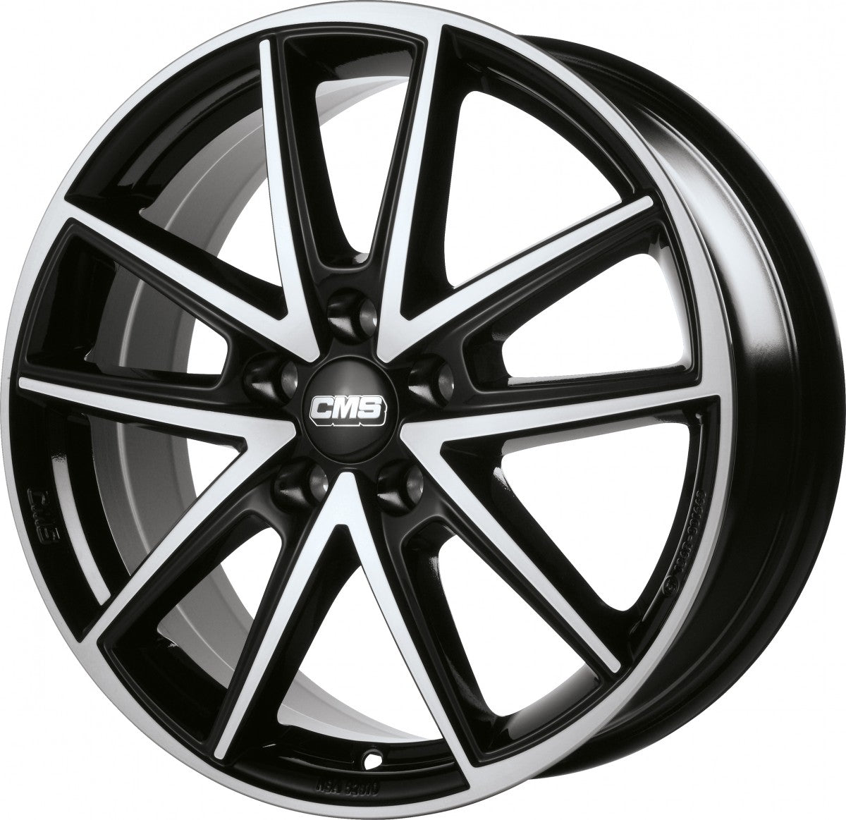 CMS C30 diamond black Alufelge 8x18 Zoll ET45 LK 5x112 ML66.5 – Bild 3