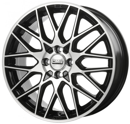 CMS C25 diamond black 7x17 ET40 - LK5/100 ML57.1
