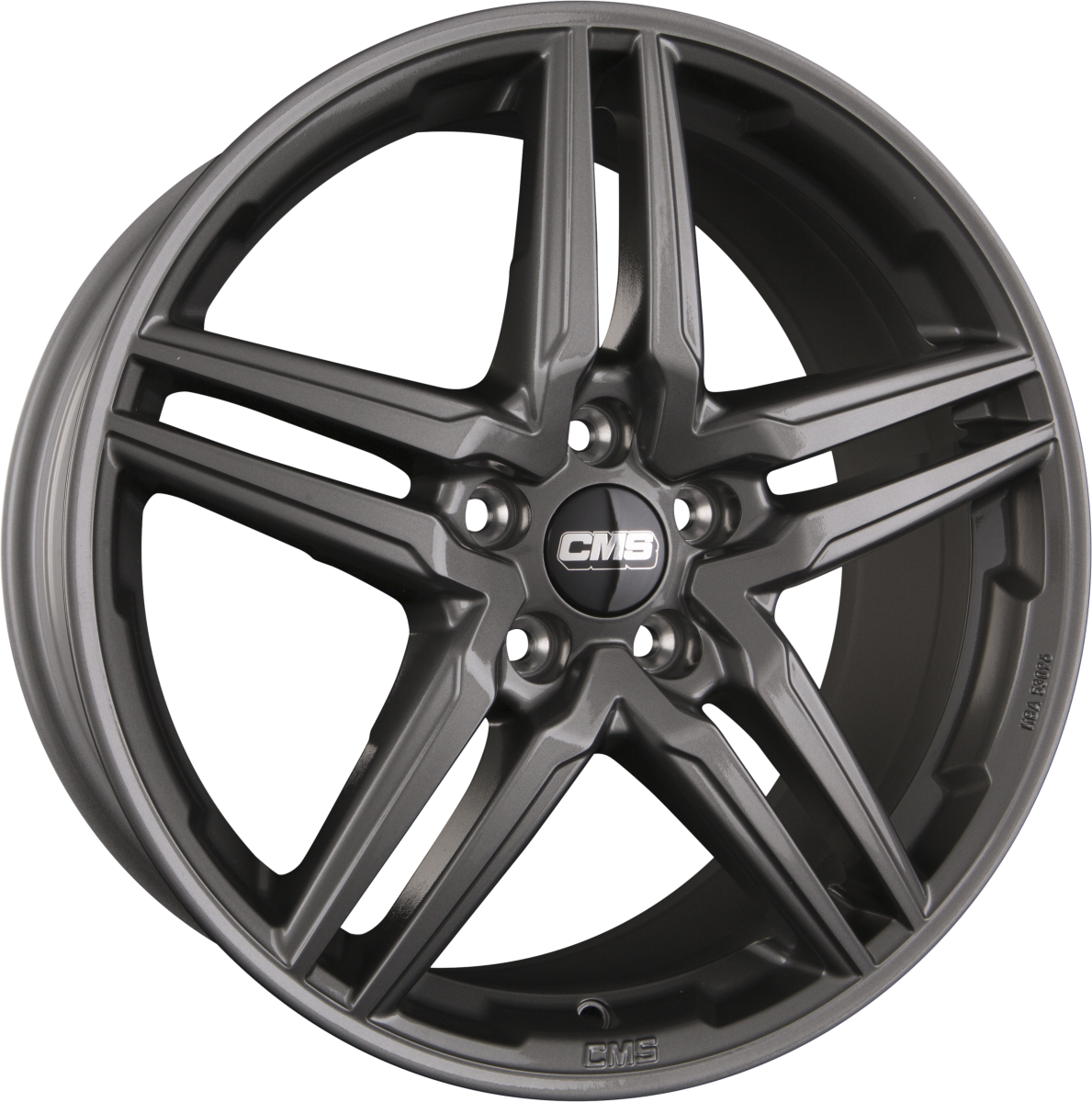 CMS C29 GG Titan Glanz Alufelge 8x18 Zoll ET55 LK 5x112 ML66.6 – Bild 2