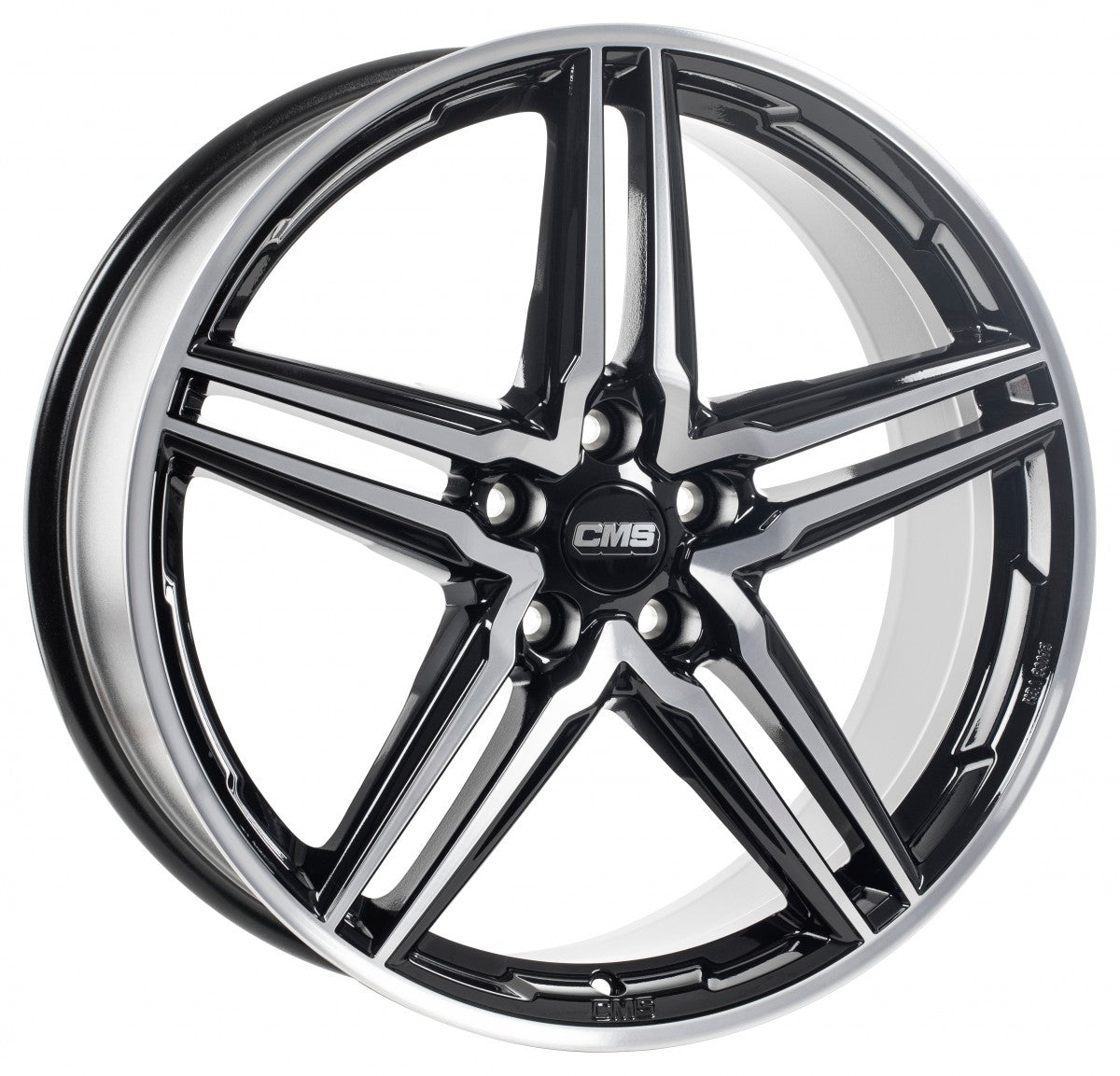 CMS C29 diamond black gloss 8.5x20 ET30 - LK5/112 ML66.5