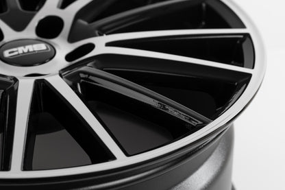 CMS C23 diamond black gloss 8x19 ET50 - LK5/112 ML57.1