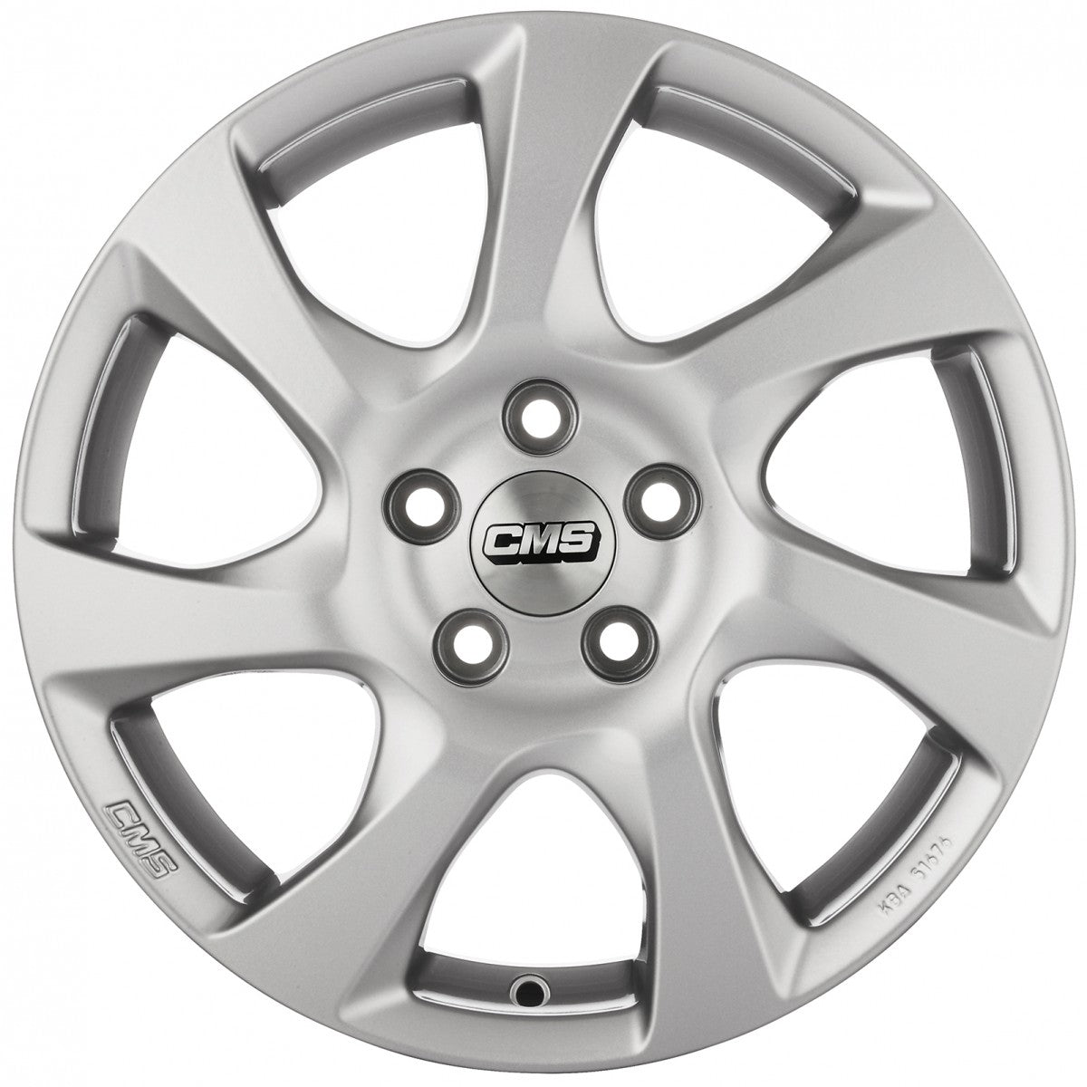 CMS C24 silver Alufelge 7x17 Zoll ET37 LK 4x100 ML67.2 – Bild 2