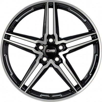 CMS C29 diamond black gloss 8.5x20 ET35 - LK5/114.3 ML64.1