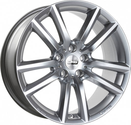 CMS C27 racing silver Alufelge 6.5x17 Zoll ET50 LK 5x100 ML54.1