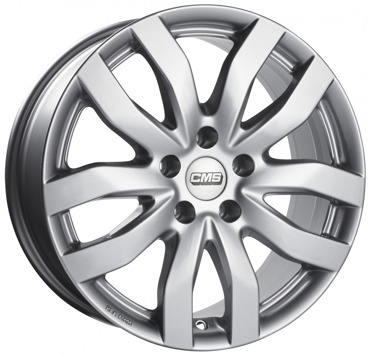 CMS C22 racing silber Alufelge 7.5x17 Zoll ET47 LK 5x114.3 ML66.1