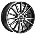 CMS C23 diamond black gloss Alufelge 8x20 Zoll ET55.1 LK 5x108 ML63.4