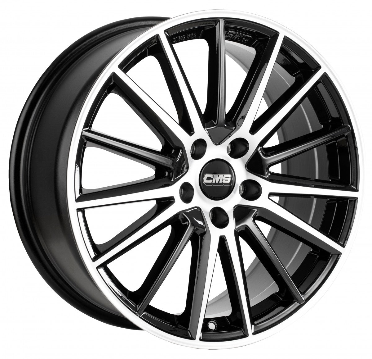 CMS C23 diamond black gloss 8x20 ET55.1 - LK5/108 ML63.4