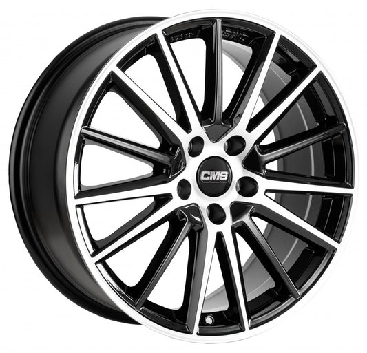 CMS C23 diamond black gloss 8x20 ET55.1 - LK5/108 ML63.4