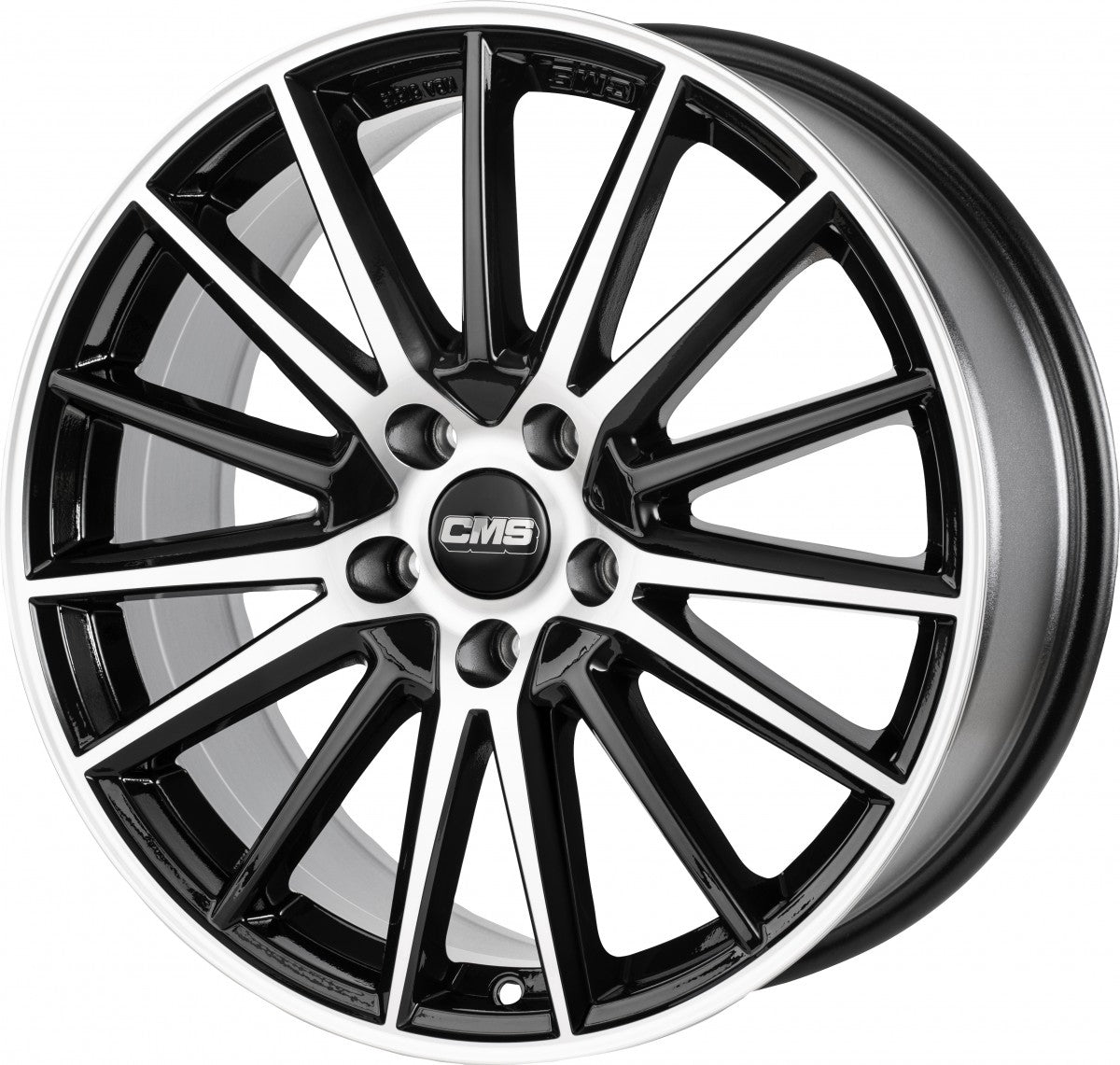 CMS C23 diamond black gloss 8x20 ET55.1 - LK5/108 ML63.4